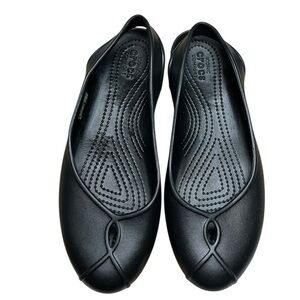 Crocs Women’s Olivia II slingback flats - Black - Size 8